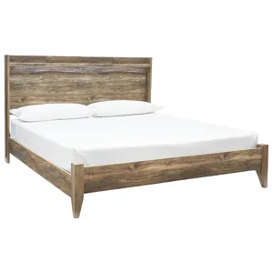 Rusthaven King Panel Bed