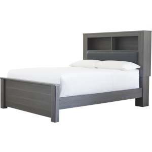 B329 QN Bookcase Bed
