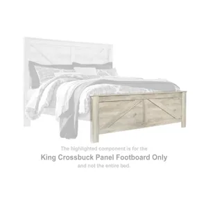 Bellaby King Crossbuck Panel Footboard