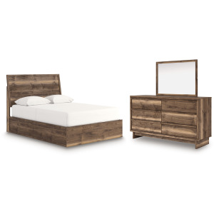 Zadilyn Queen Panel Bed, Dresser and Mirror