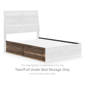 Zadilyn Twin/Full Under Bed Storage