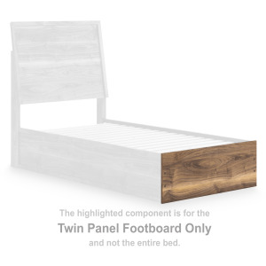 Zadilyn Twin Panel Footboard