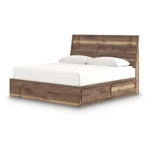 Chirason King Panel Bed with Storage