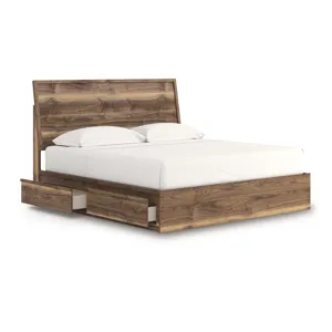 Chirason King Panel Bed with Storage