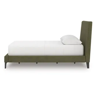 Chirason Full Upholstered Bed, Dresser and Mirror