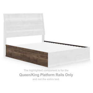 Zadilyn Queen/King Platform Rails