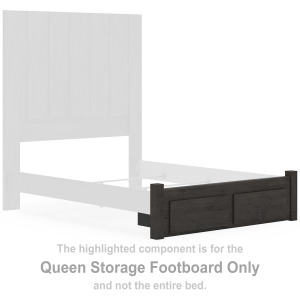 Fraluna Queen Storage Footboard