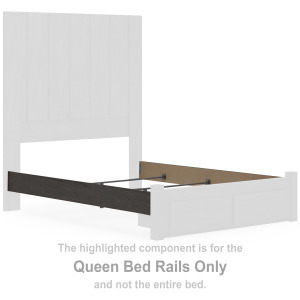 Parlayon Queen Bed Rails