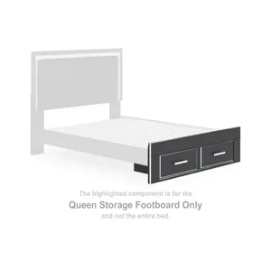 Zuraleus Queen Storage Footboard