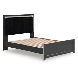 Birmonton Queen Upholstered Panel Platform Bed