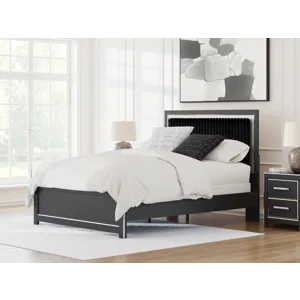 Birmonton Queen Panel Bed, Dresser, Mirror and Nightstand