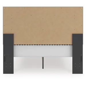 Birmonton Queen Upholstered Panel Platform Storage Bed