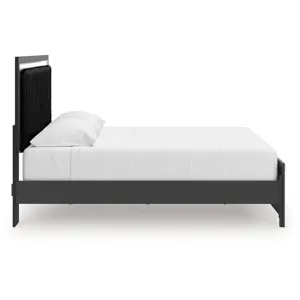 Birmonton King Upholstered Panel Platform Bed