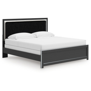 Birmonton King Upholstered Panel Bed