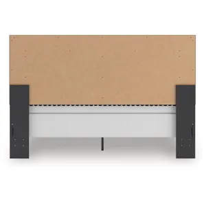 Birmonton King Panel Bed, Dresser, Mirror and Nightstand