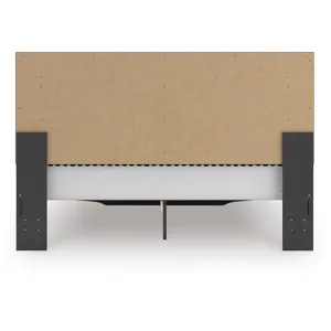 Birmonton King Upholstered Panel Platform Storage Bed