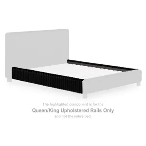 Zuraleus Queen/King Upholstered Rails