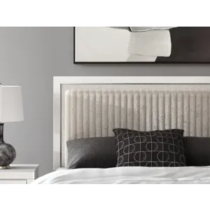 Birmonton Queen Upholstered Panel Platform Bed