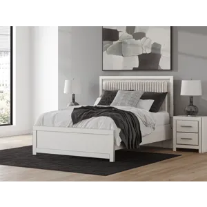 Birmonton Queen Upholstered Panel Bed