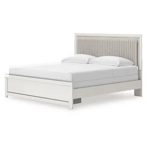Birmonton King Upholstered Panel Bed