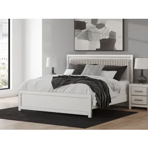 Birmonton King Upholstered Panel Bed