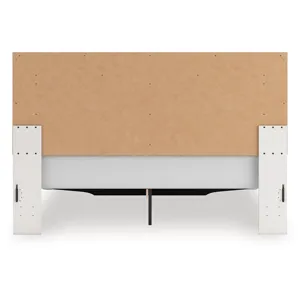 Birmonton King Upholstered Panel Platform Storage Bed