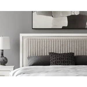 Birmonton King Upholstered Panel Platform Storage Bed