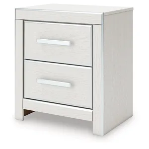 Birmonton Queen Storage Bed, Dresser, Mirror and Nightstand