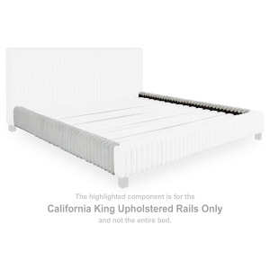 Zuraleus California King Upholstered Rails