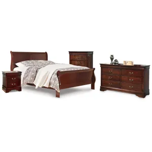 Alisdair Queen Sleigh Bed, Dresser, Chest and Nightstand