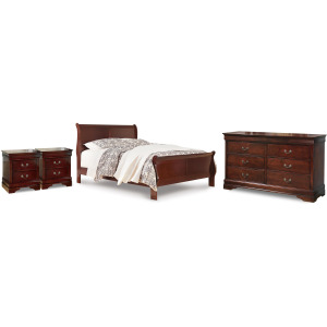 Alisdair Queen Sleigh Bed, Dresser and 2 Nightstands