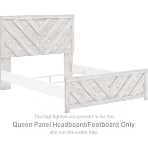 Cayboni Queen Panel Headboard/Footboard