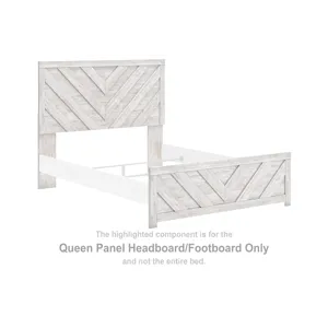 Cayboni Queen Panel Headboard/Footboard
