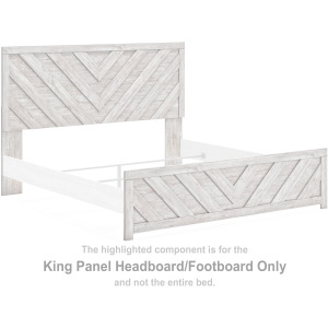 Cayboni King Panel Headboard/Footboard