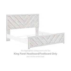 Cayboni King Panel Headboard/Footboard