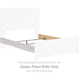Cayboni Queen Panel Rails