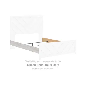 Cayboni Queen Panel Rails