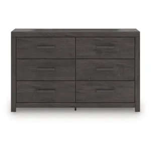 Prendonea King Panel Bed, Dresser and Nightstand