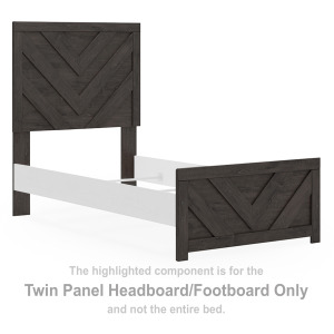 Prendonea Twin Panel Headboard/Footboard