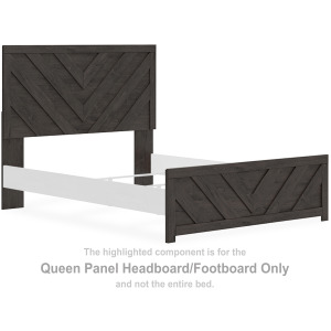 Prendonea Queen Panel Headboard/Footboard