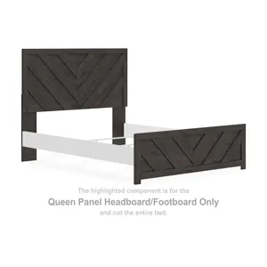 Prendonea Queen Panel Headboard/Footboard