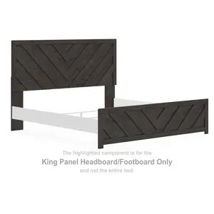 Prendonea King Panel Headboard/Footboard
