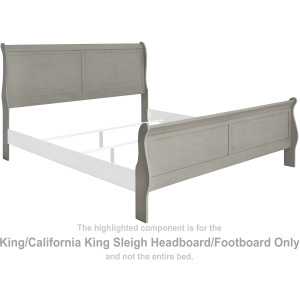 Kordasky King/California King Sleigh Headboard/Footboard