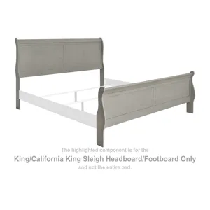 Kordasky King/California King Sleigh Headboard/Footboard