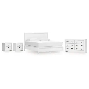 Binterglen King Panel Bed, Dresser and 2 Nightstands