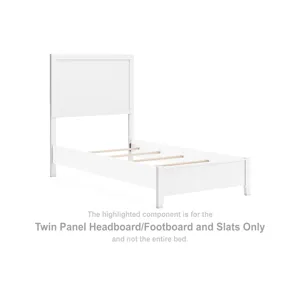 Binterglen Twin Panel Headboard/Footboard and Slats