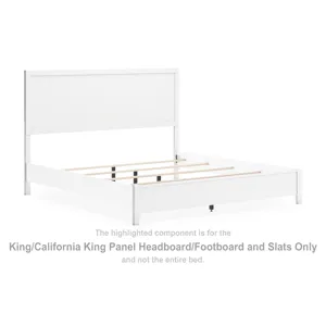 Binterglen King/California King Panel Headboard/Footboard and Slats