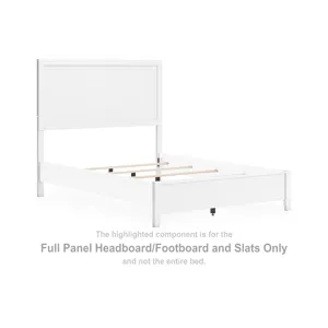 Binterglen Full Panel Headboard/Footboard and Slats