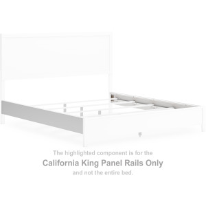 Binterglen California King Panel Rails