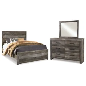 Wynnlow Queen Panel Bed, Dresser and Mirror